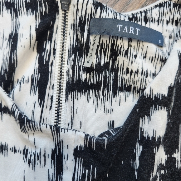 TART Dress with Pockets Black and White Size S - Picture 5 of 5